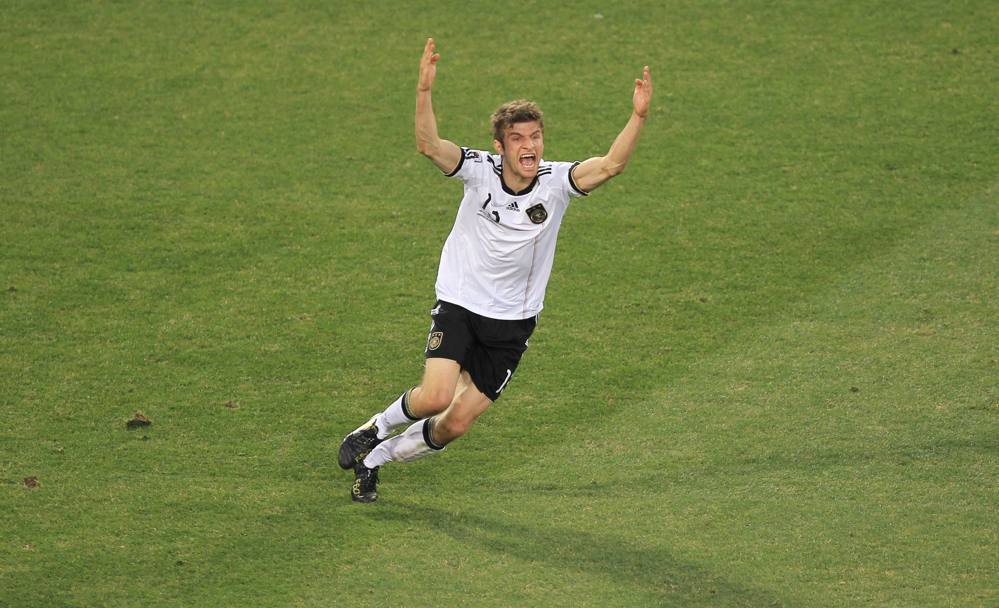 Thomas Muller, 24 anni, 47 apparizioni e 16 gol con la Germania